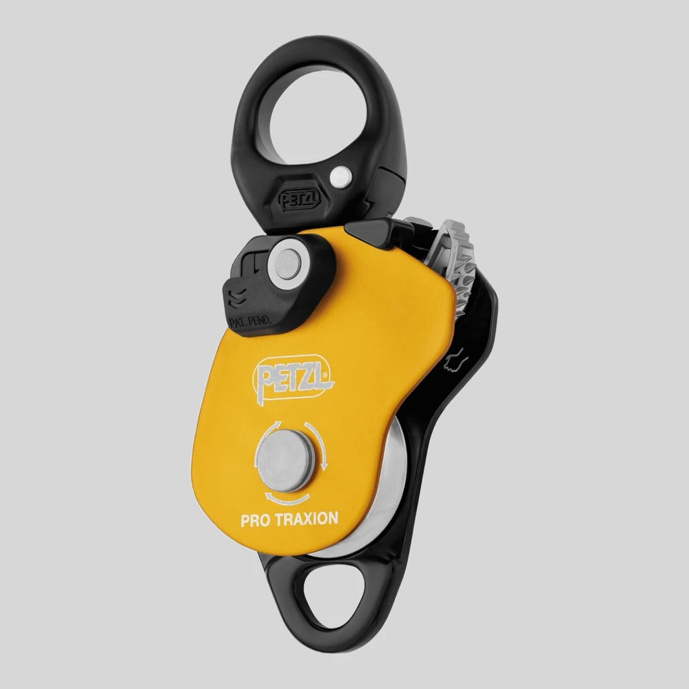 Herramienta: Petzl Pro Traxion polea bloqueadora