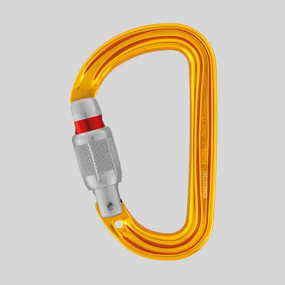 Herramienta: Petzl Sm'D Screw Lock mosquetón con cierre de rosca