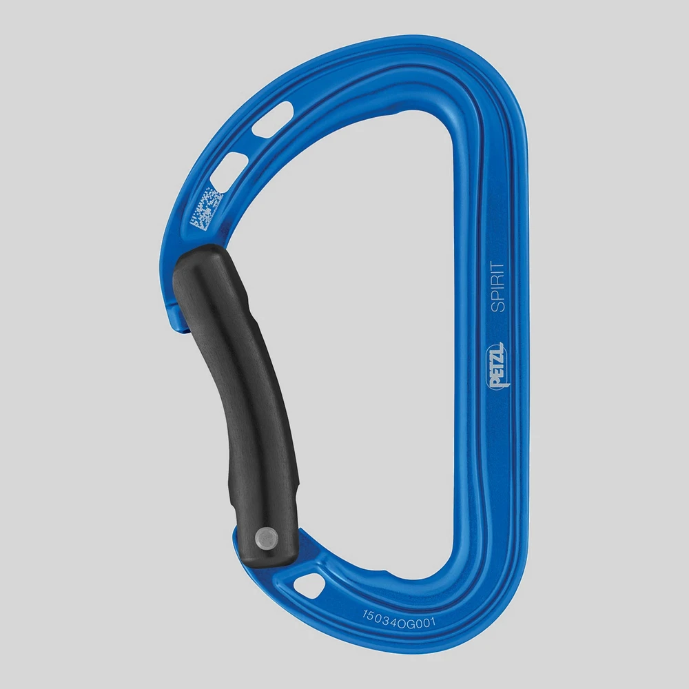 Herramienta: Petzl Spirit Bent Gate mosquetón