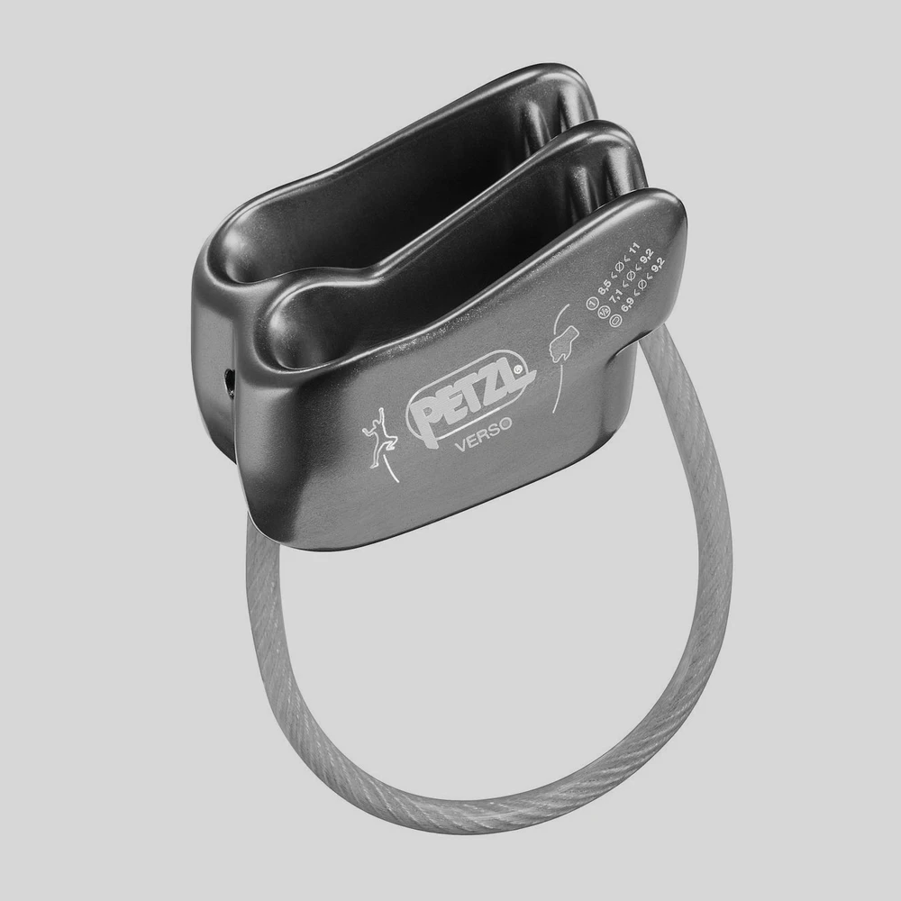 Herramienta: Petzl Verso asegurador descensor polivalente