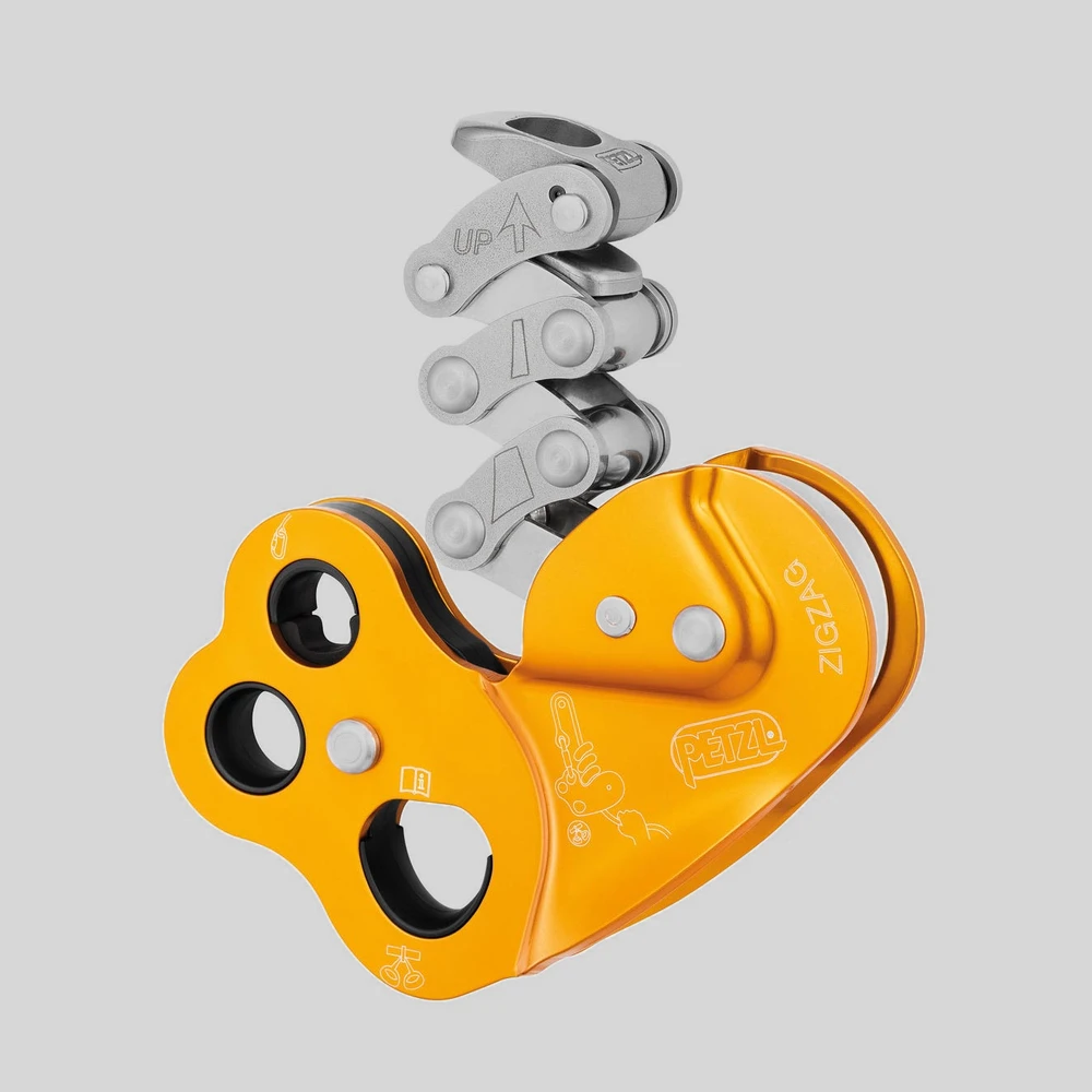 Herramienta: Petzl ZigZag bloqueador en árboles