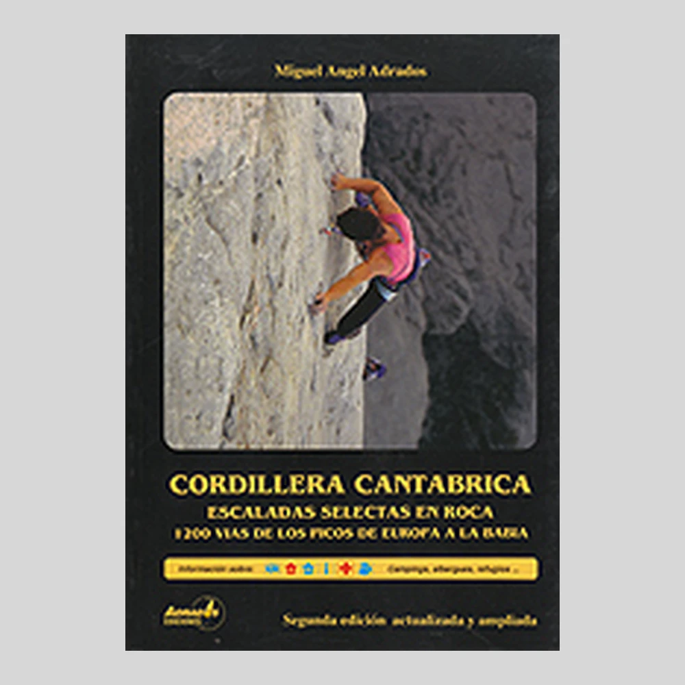 Libros y guías: Cordillera Cantábrica. Escaladas selectas en roca
