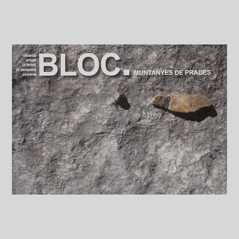 Libros y guías: Bloc. Muntanyes de Prades