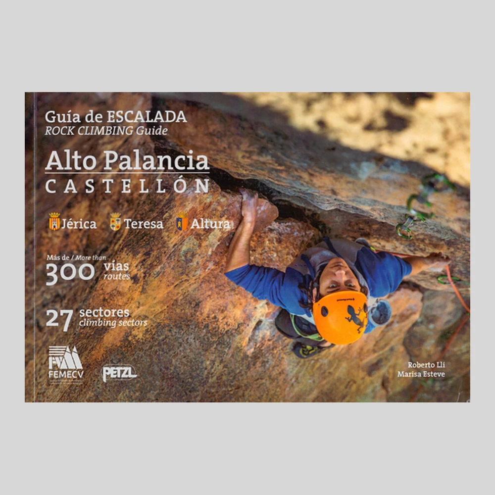 Libros y guías: Guía de escalada Alto Palancia-Castellón