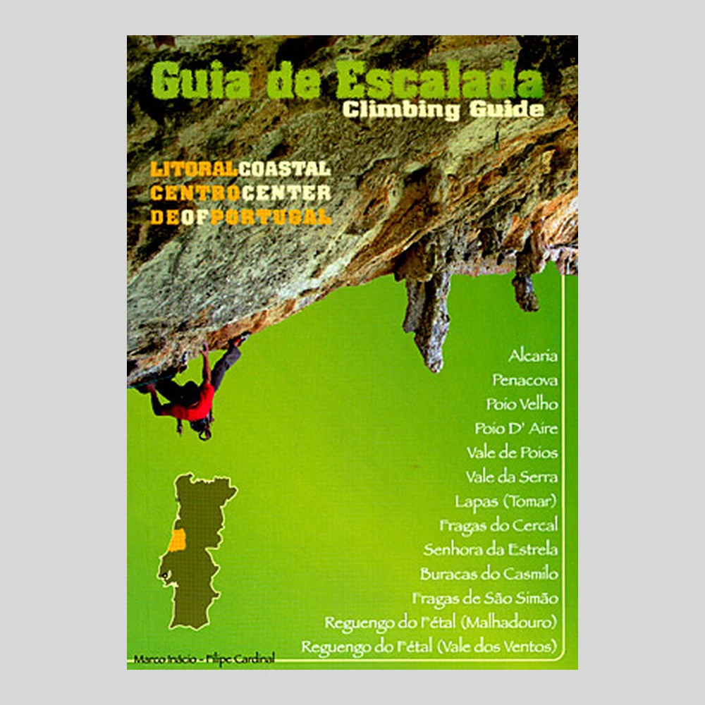 Libros y guías: Guía de escalada do Litoral Centro de Portugal
