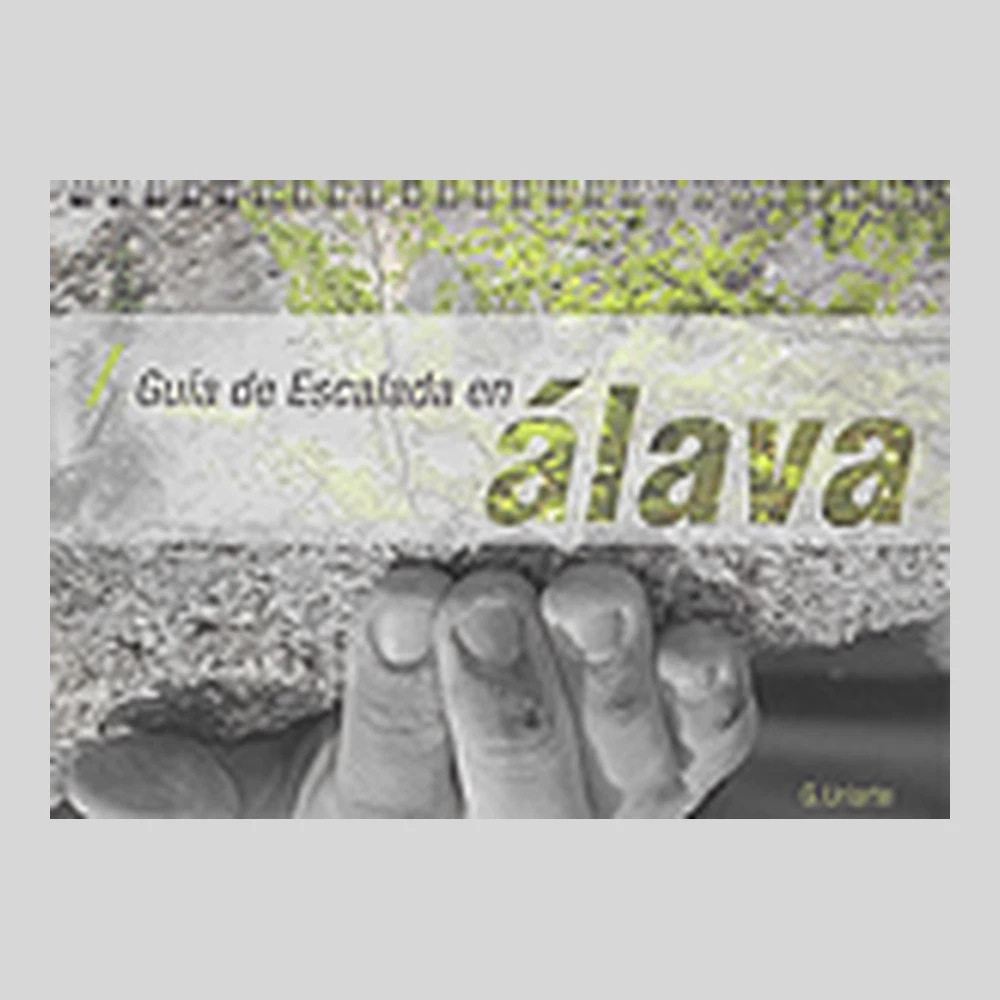 Libros y guías: Guía de escalada en Álava