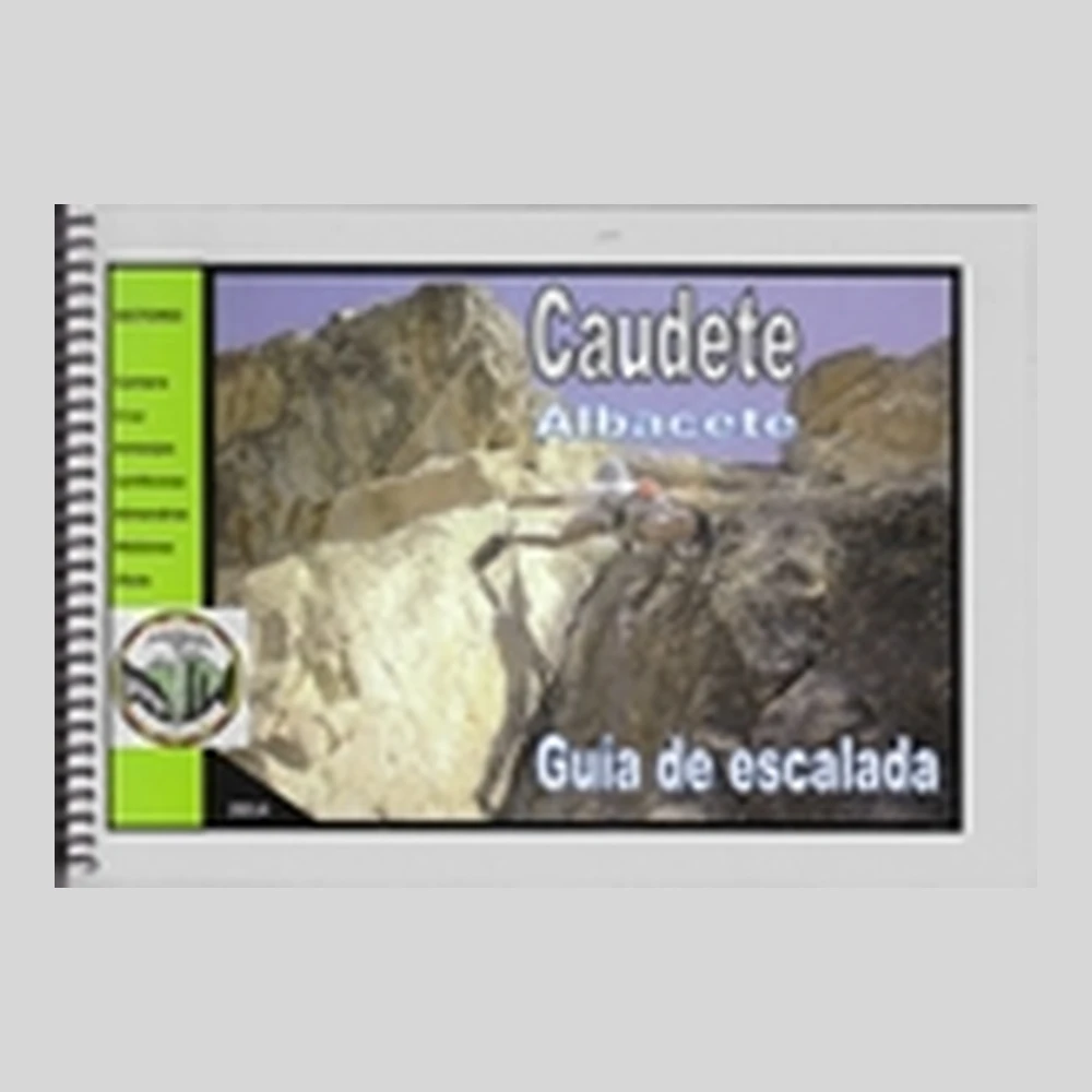 Libros y guías: Guía de escalada de Caudete (Albacete)