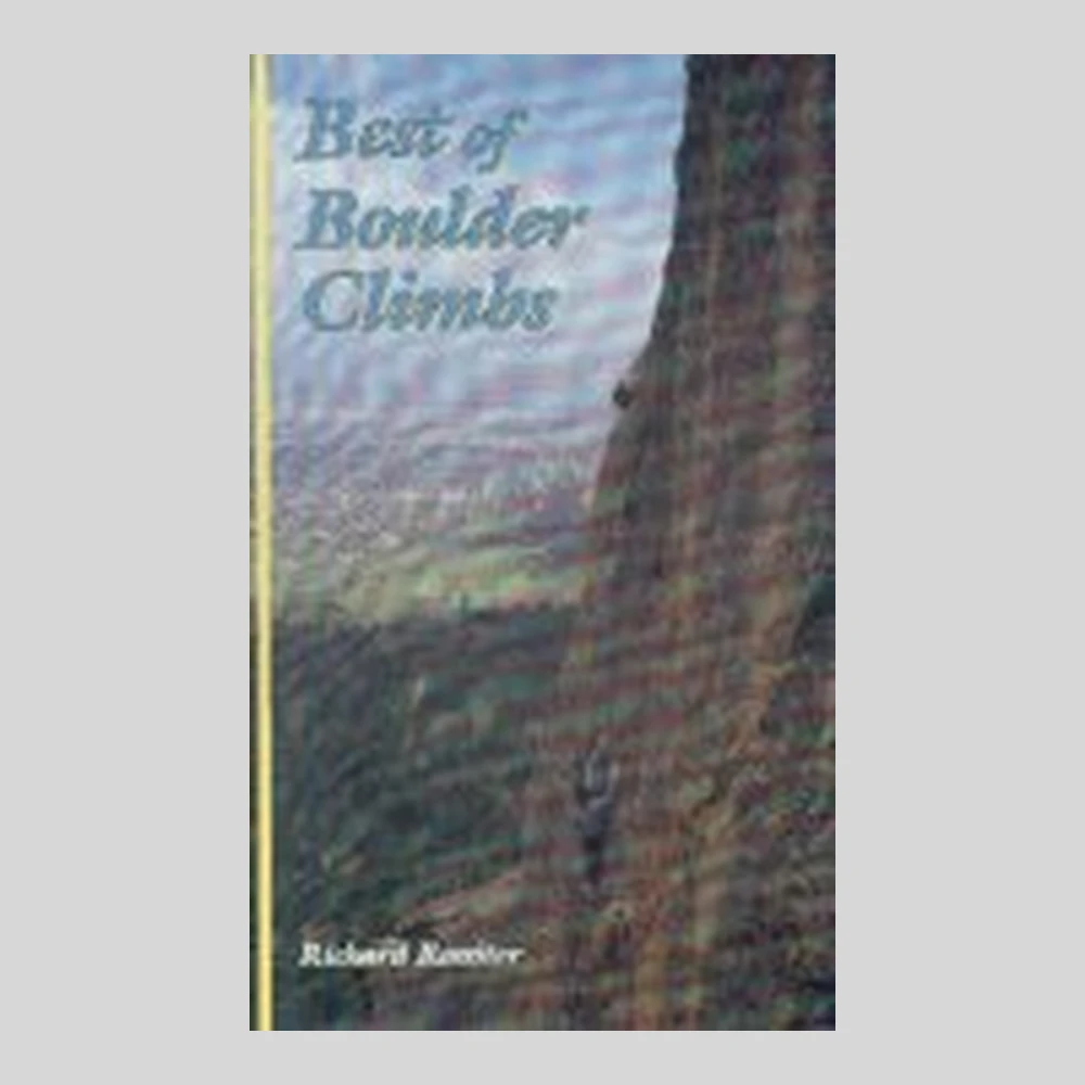 Libros y guías: Best of Búlder climbs