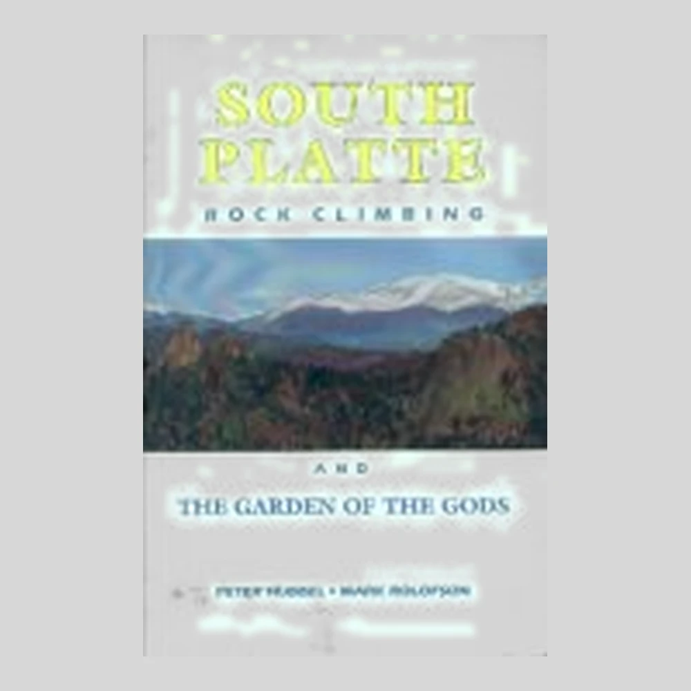 Libros y guías: Rock Climbing in South Platte & the Garden of the Gods