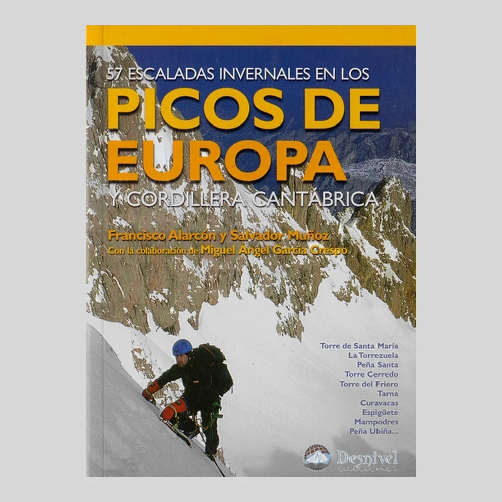 Libros y guías: 57 escaladas invernales en los Picos de Europa