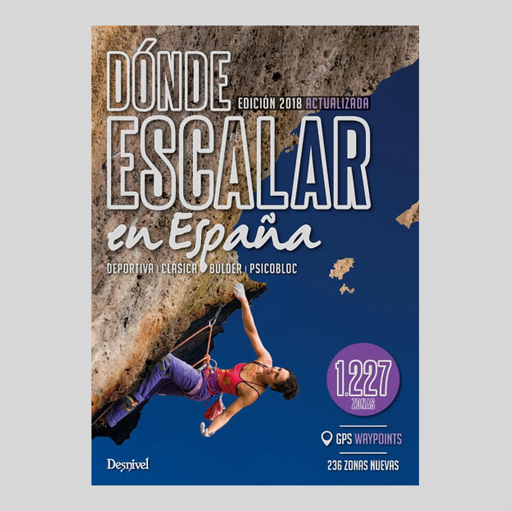 Libros y guías: Dónde escalar en España