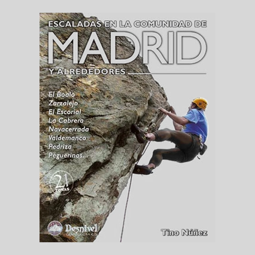 Libros y guías: Escaladas en la Comunidad de Madrid y alrededores