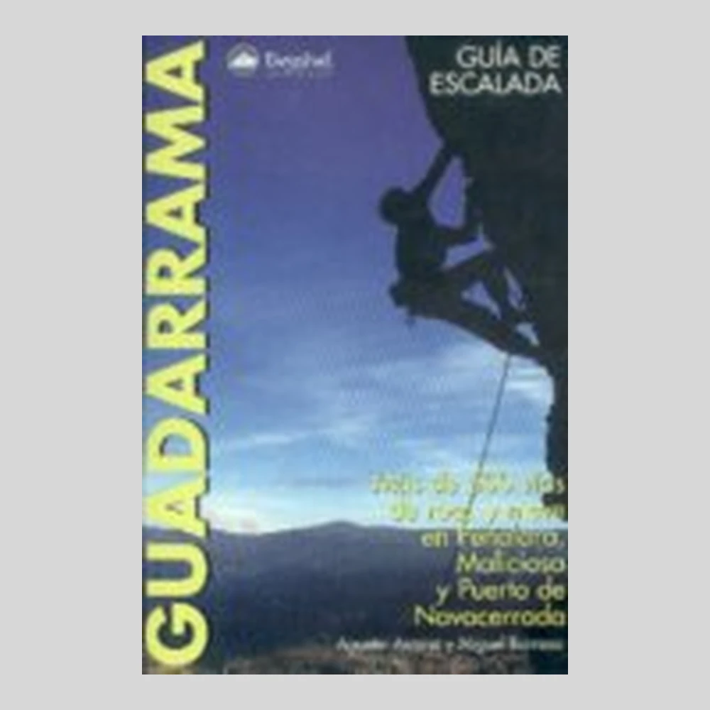 Libros y guías: Guía de escalada en Guadarrama
