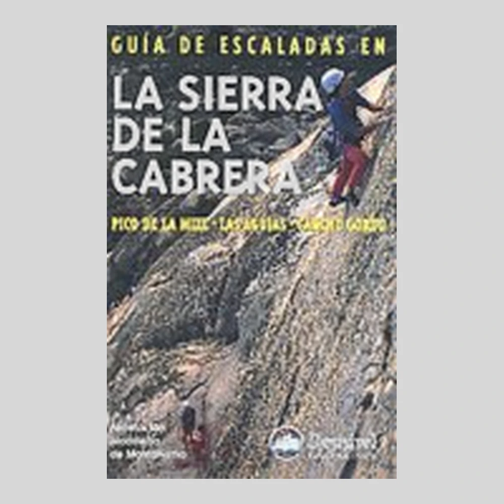 Libros y guías: Guía de escaladas en la Sierra de la Cabrera