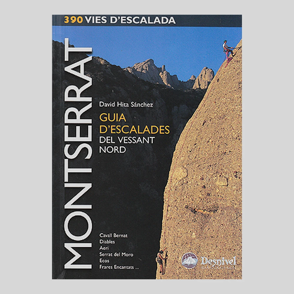 Libros y guías: Montserrat. Guía d'escalades del vessant nord