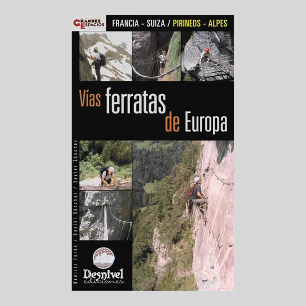 Libros y guías: Vías ferratas de Europa