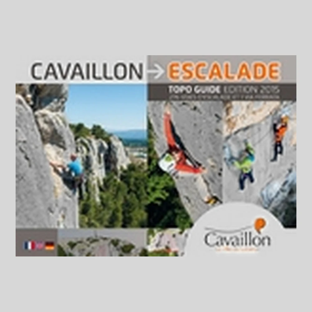 Libros y guías: Cavaillon escalade. Topo guide edition 2015