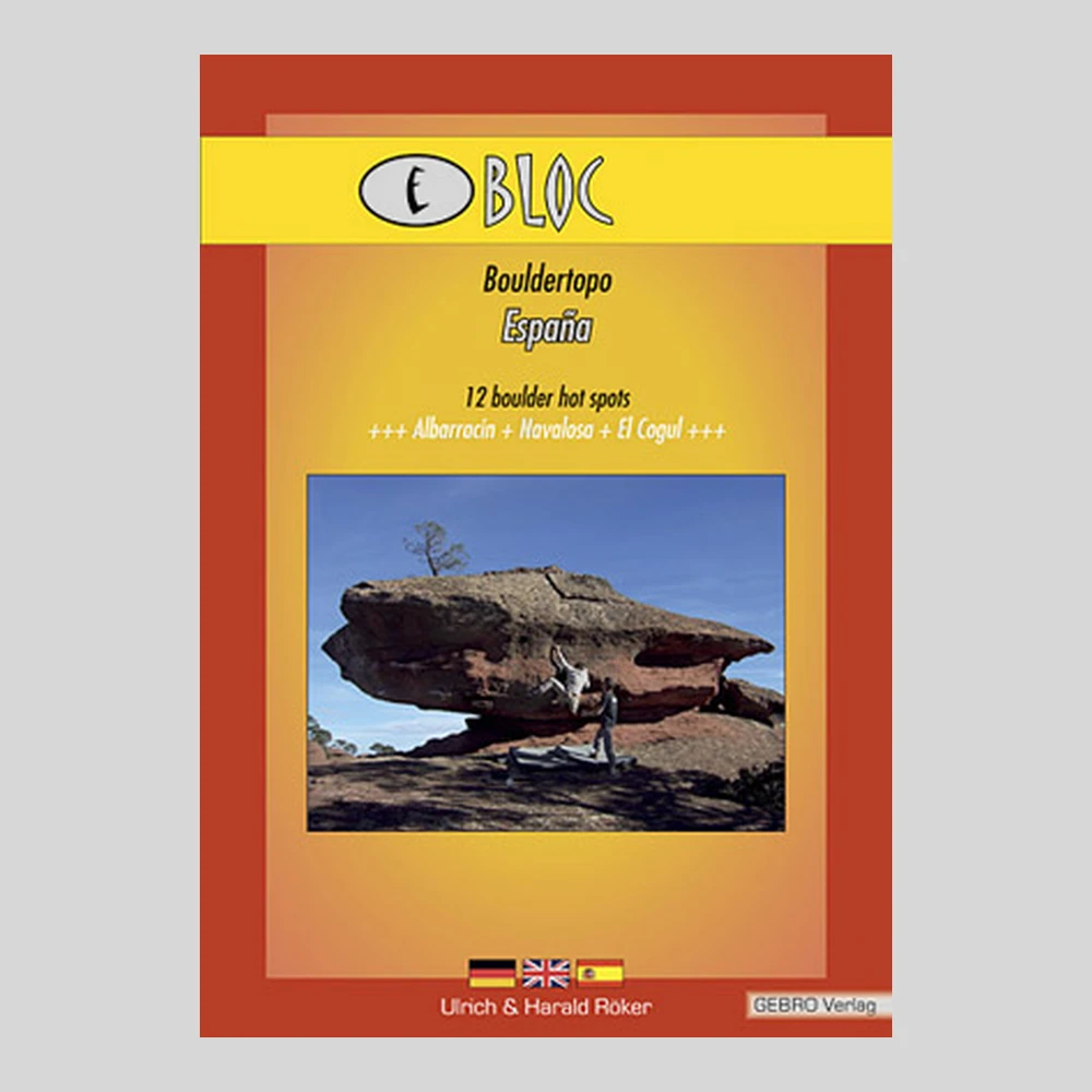 Libros y guías: Bouldertopo España