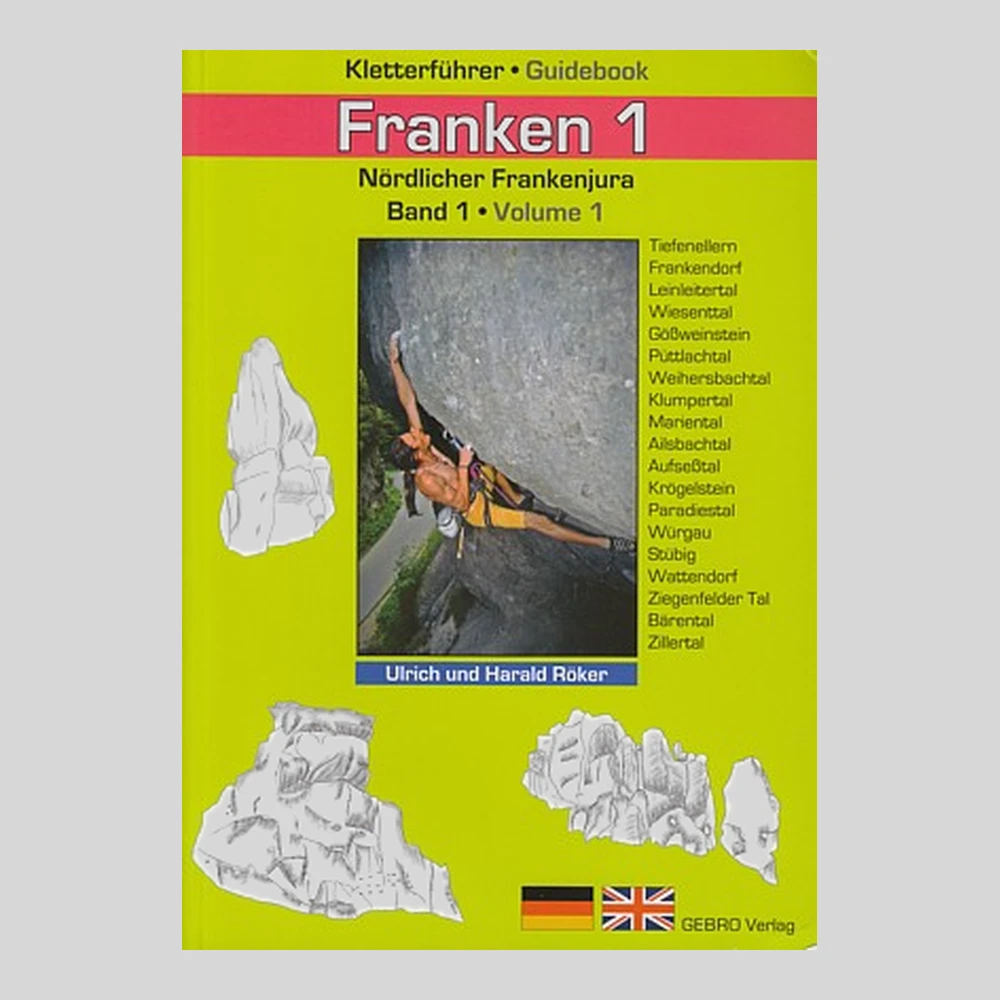 Libros y guías: Franken 1. Nördlicher Frankenjura