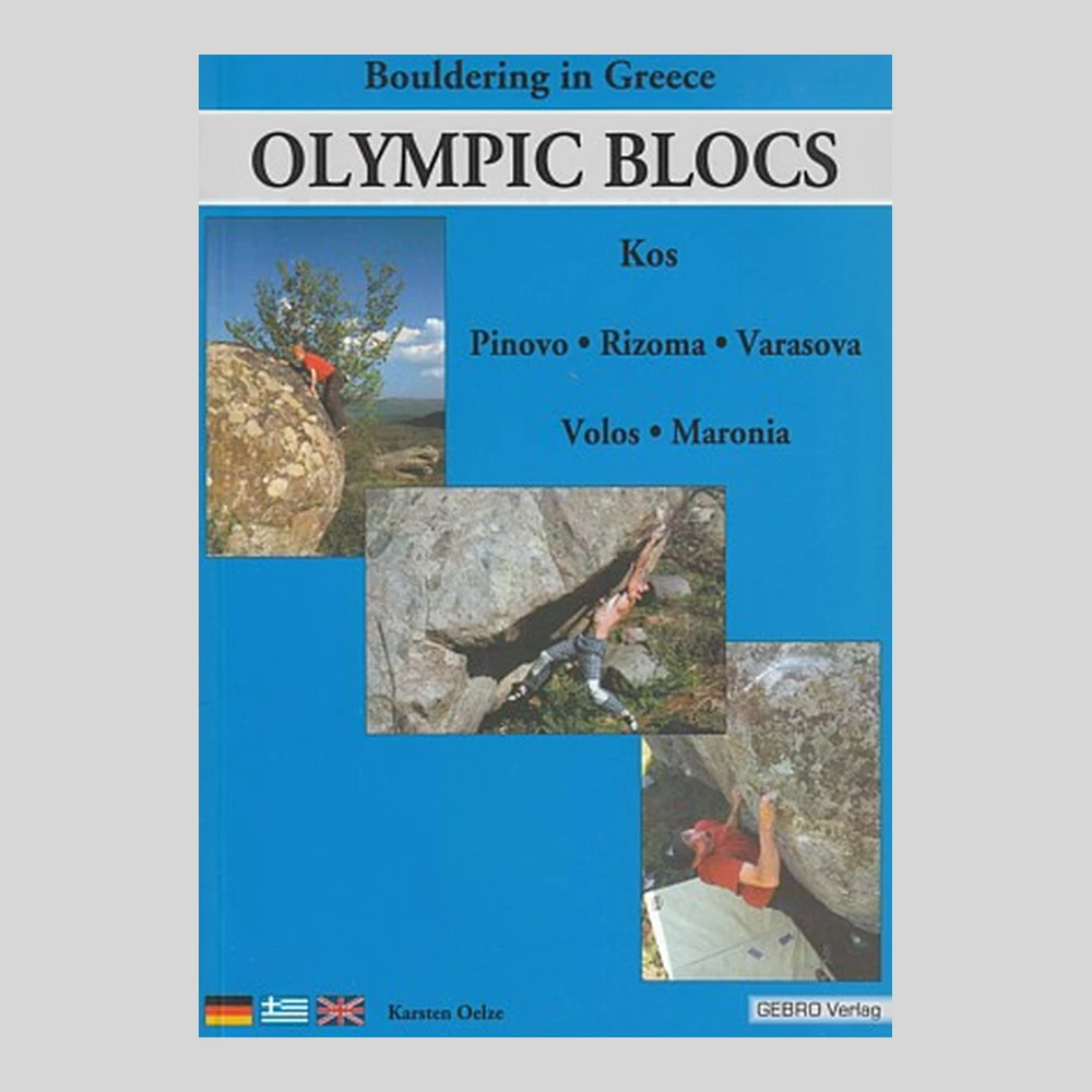 Libros y guías: Olympic Blocs. Bouldering in Greece