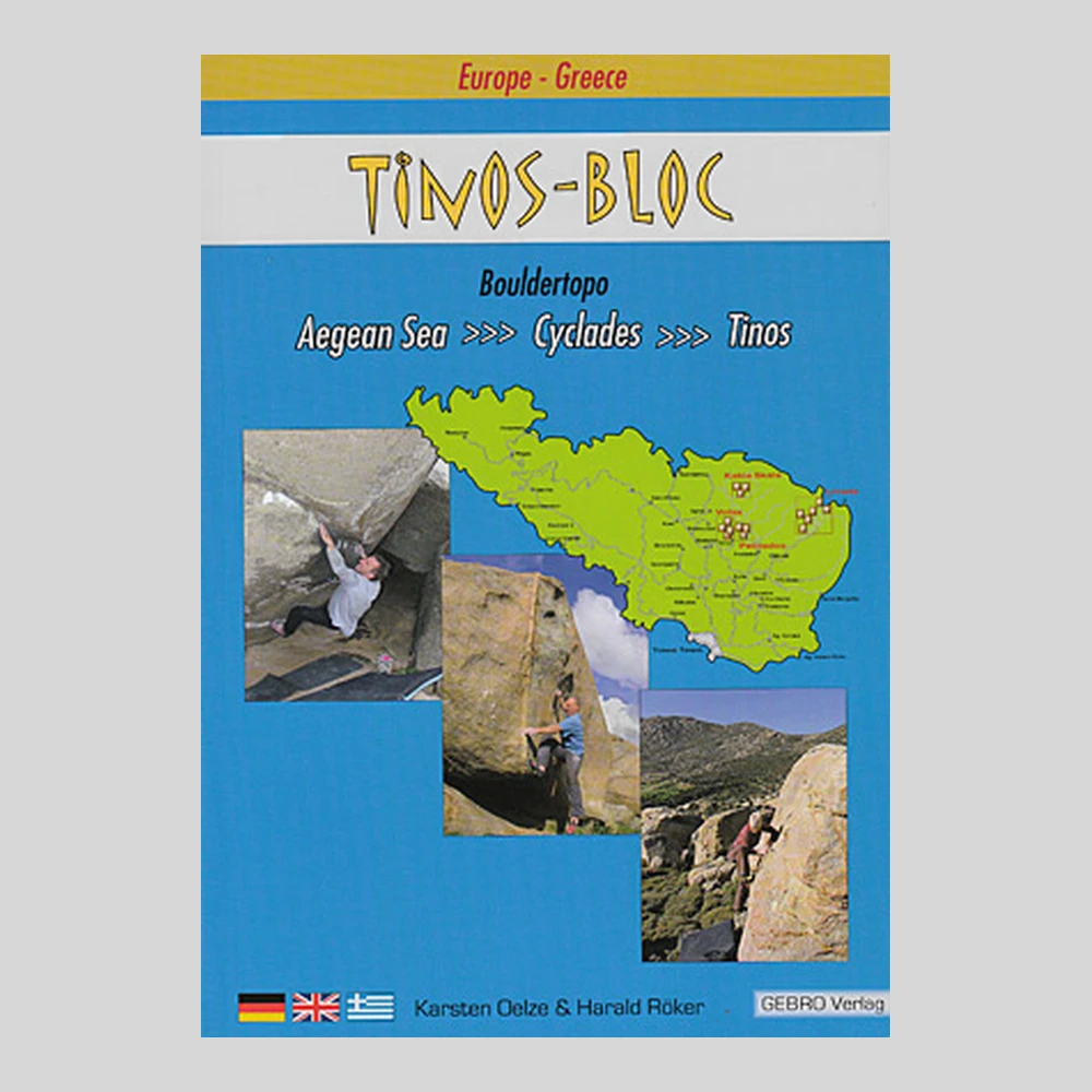 Libros y guías: Tinos bloc. Bouldertopo