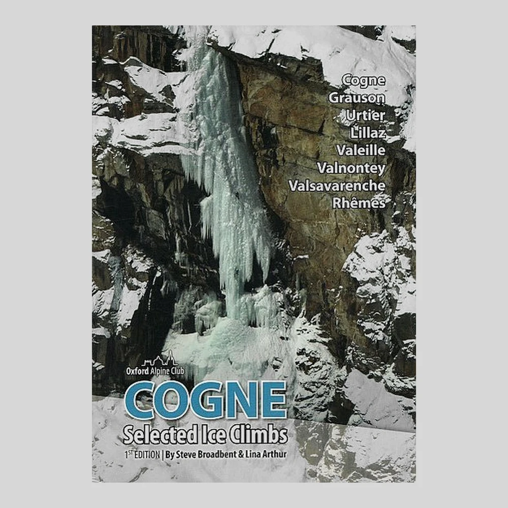 Libros y guías: Cogne selected ice climbs