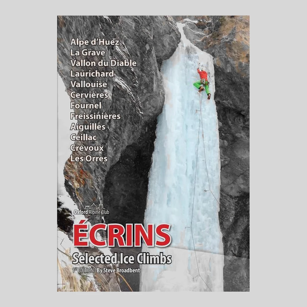 Libros y guías: Écrins selected ice climbs