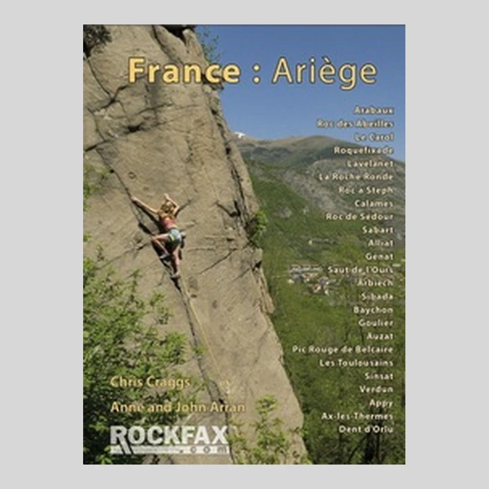 Libros y guías: France: Ariége (Rockfax)