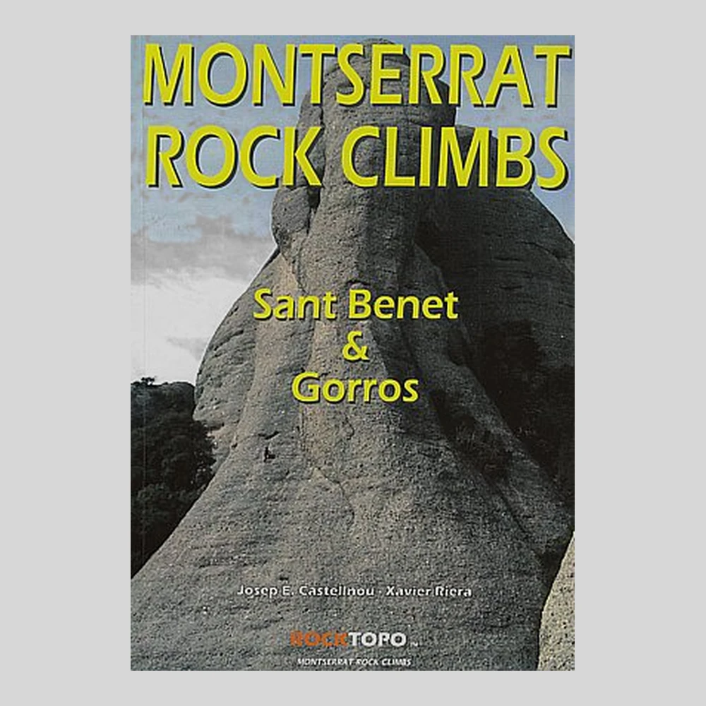 Libros y guías: Montserrat rock climbs. Sant Benet & Gorros