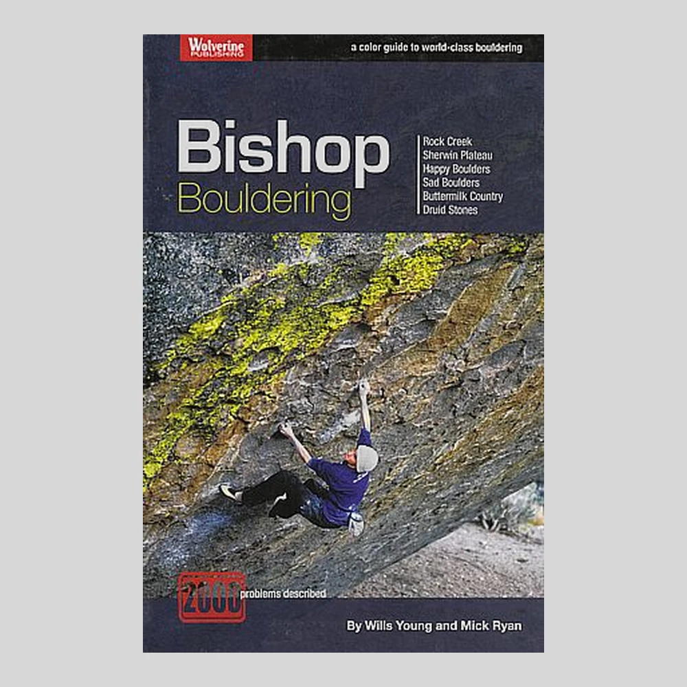 Libros y guías: Bishop Bouldering