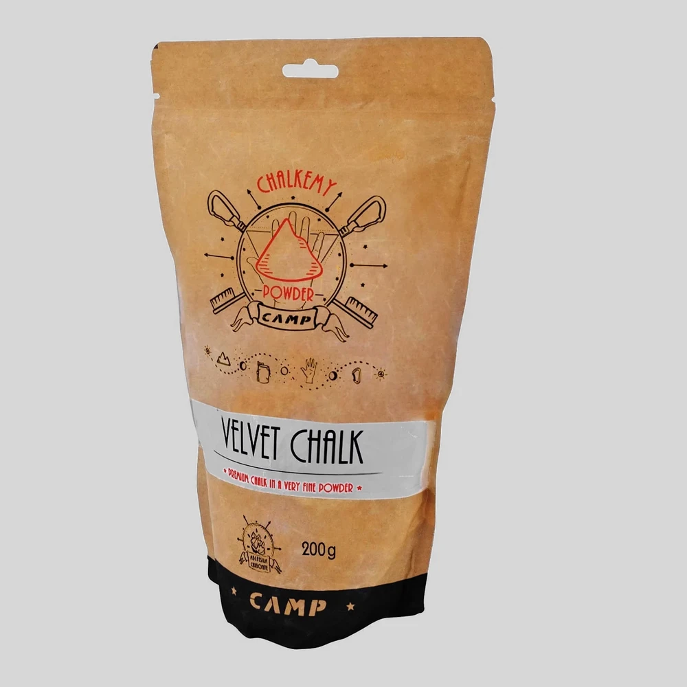 Magnesio y bolsas: CAMP Chalkemy Velvet Chalk magnesita en polvo