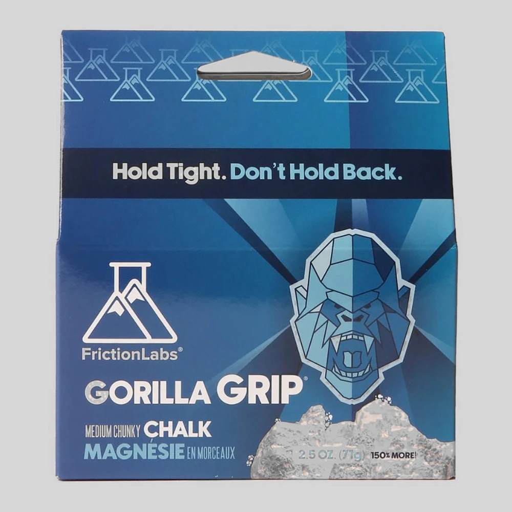 Magnesio y bolsas: FrictionLabs Gorilla Grip magnesita reciclable a granel