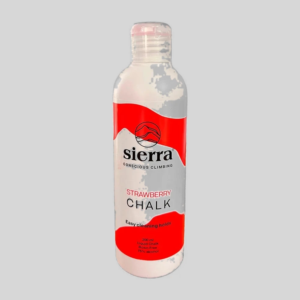 Magnesio y bolsas: Sierra Liquid Chalk 200ml strawberry magnesite líquida