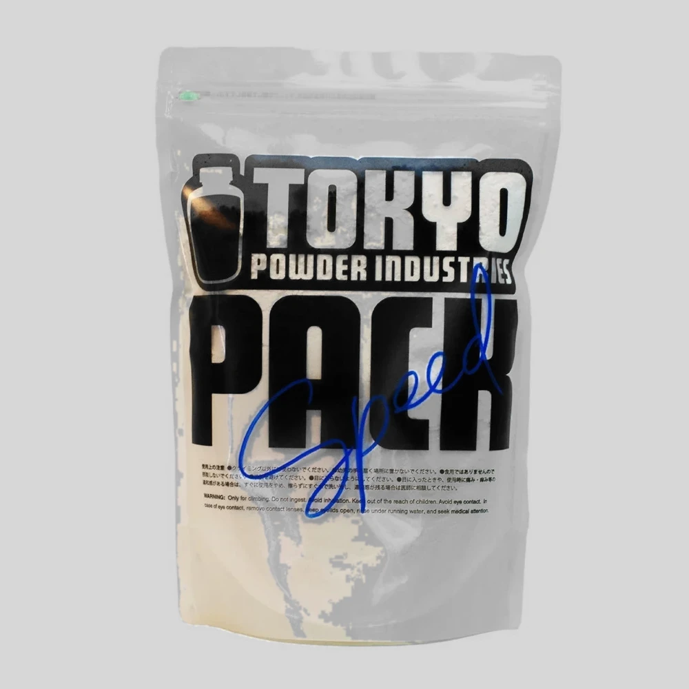 Magnesio y bolsas: Tokyo Powder Industries Speed magnesita en polvo