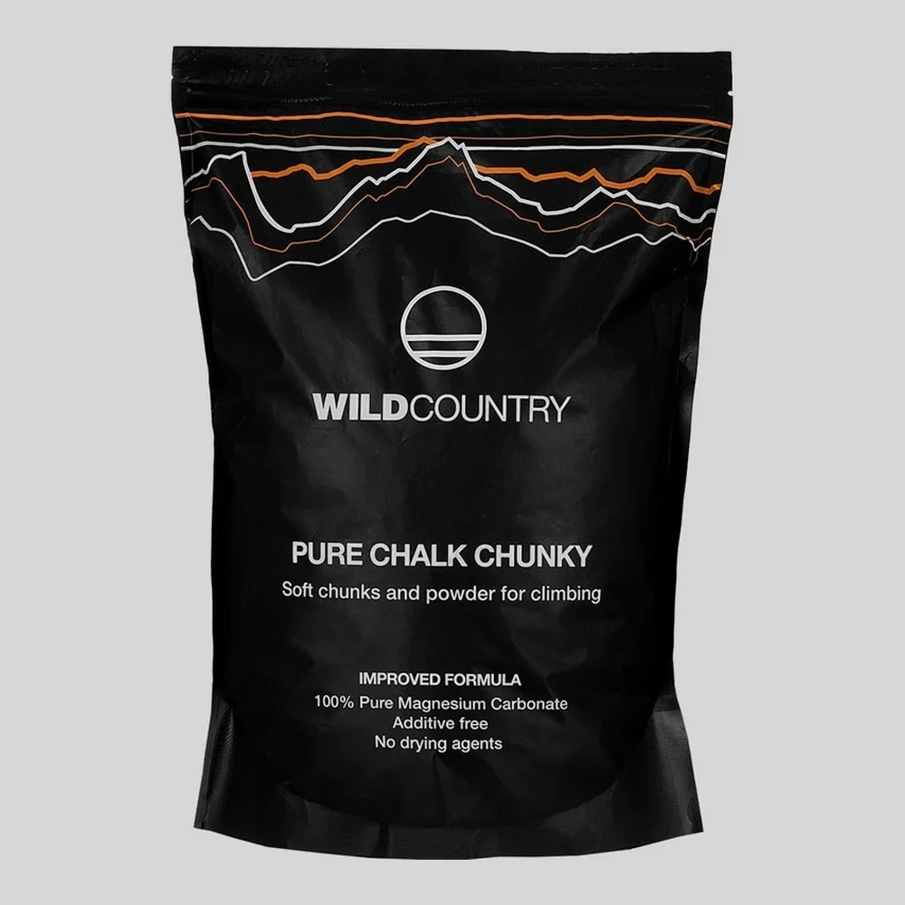 Magnesio y bolsas: Wild Country Pure Chalk Chunky 1 kg magnesita