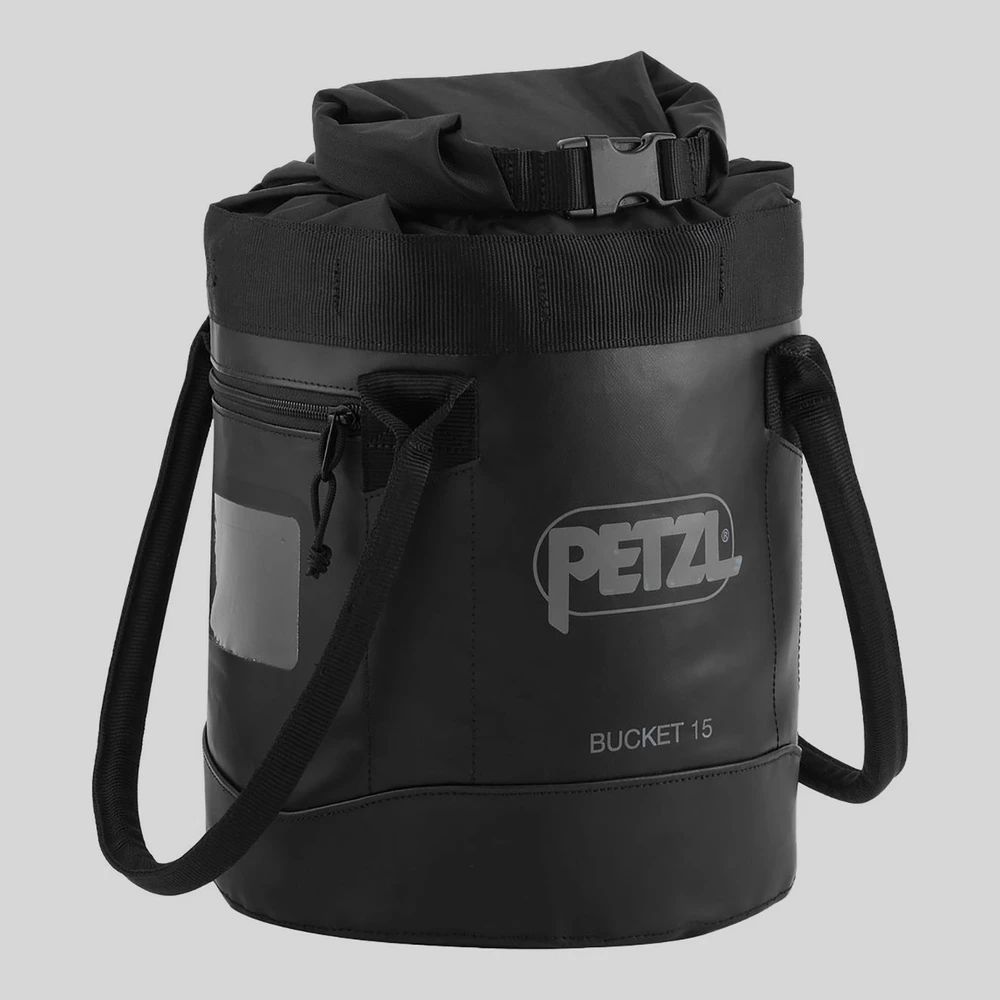 Mochilas: Petzl Bucket 15 bolsa de trabajos en altura y big wall