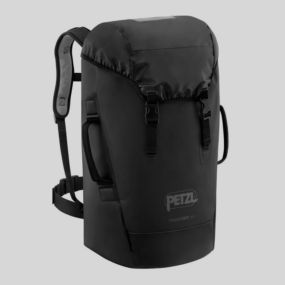Mochilas: Petzl Transport 45 l de espeleología y trabajos en altura