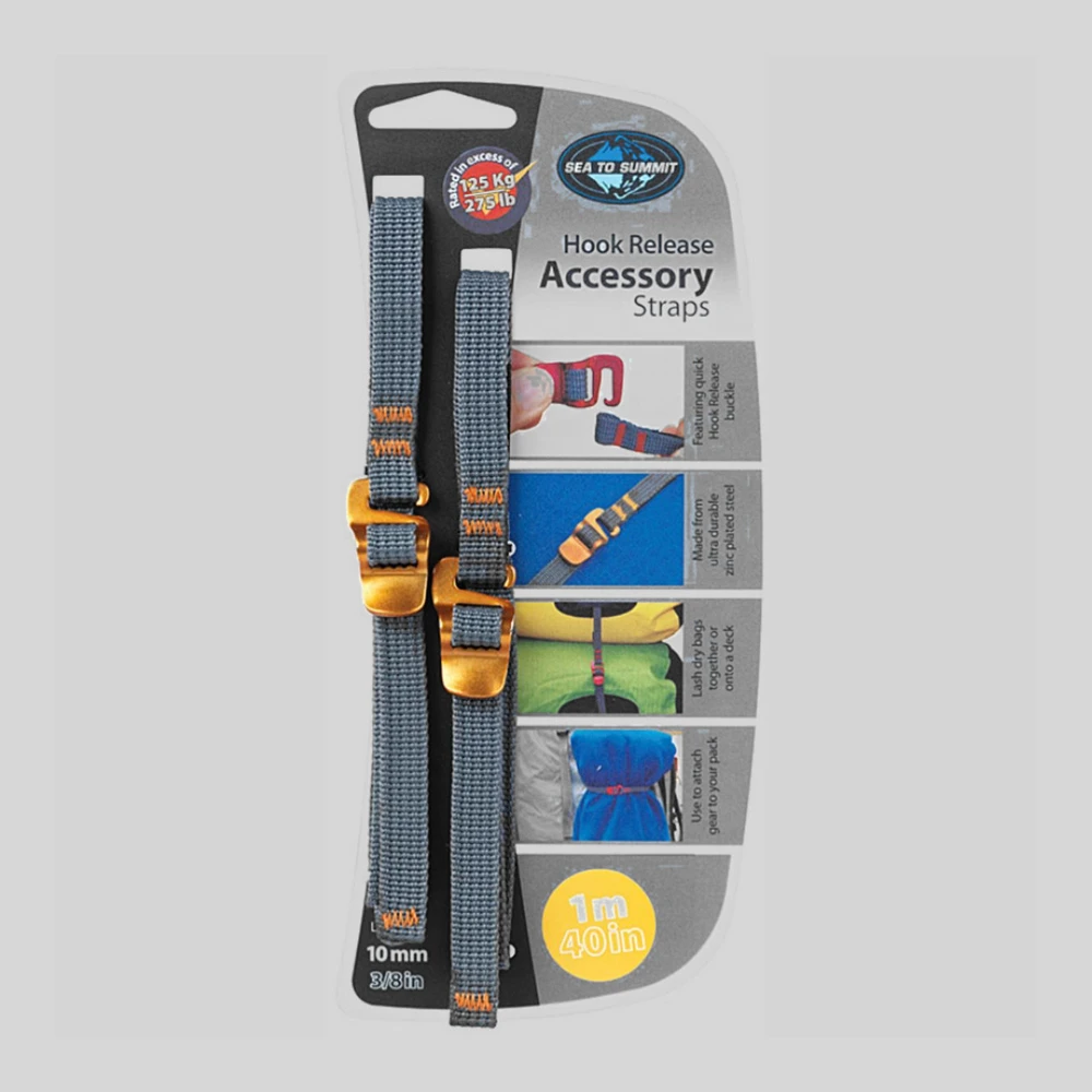 Mochilas: Sea To Summit Tie Down Accessory Strap 10 mm cintas de compresión