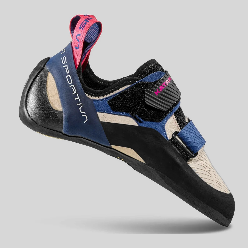 Pies de gato: La Sportiva Katana mujer White/Storm Blue