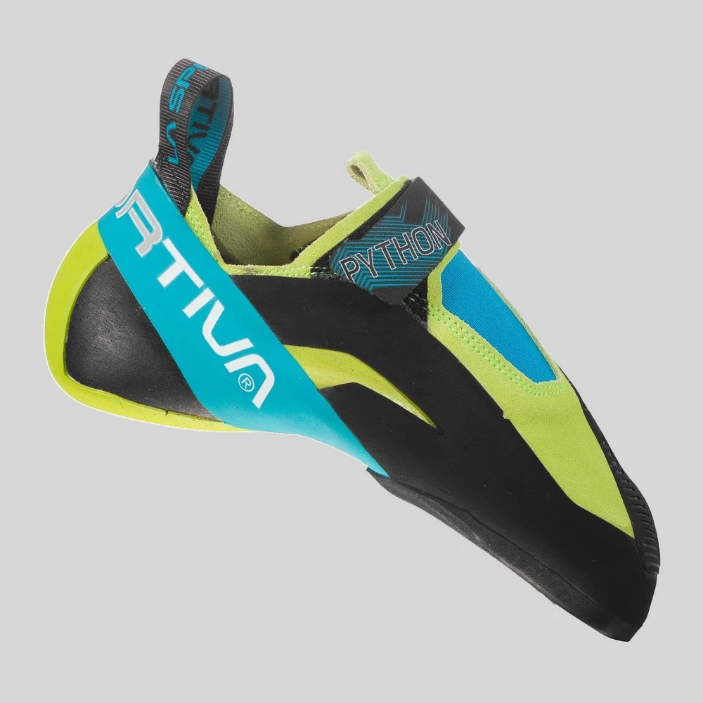 Pies de gato: La Sportiva Python Apple Green/Tropic Blue
