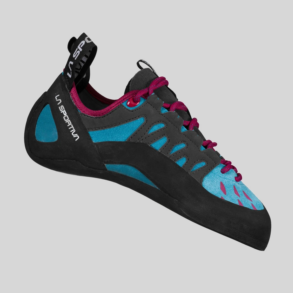 Pies de gato: La Sportiva Tarantulace mujer Topaz / Red Plum