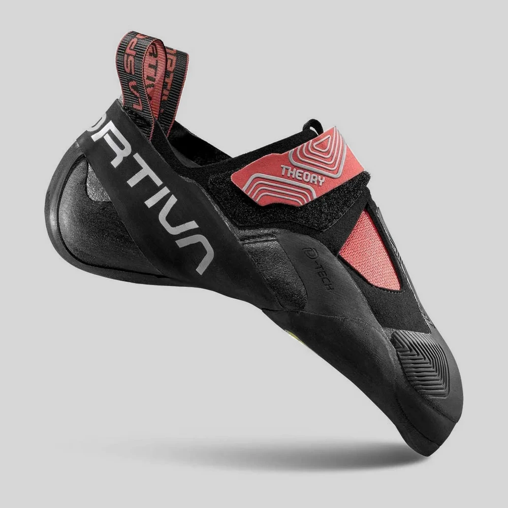 Pies de gato: La Sportiva Theory mujer Hibiscus/Negro