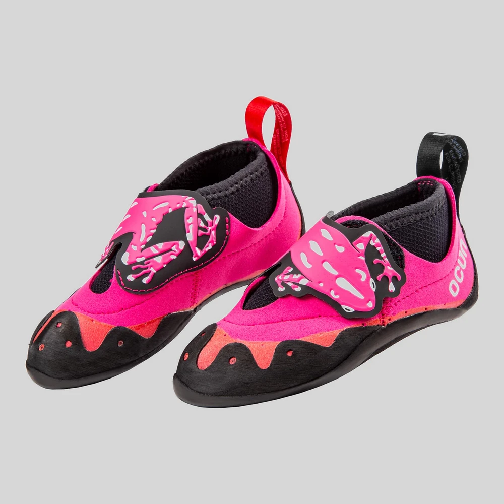Pies de gato: Ocun Ribbit Pink/Black niño