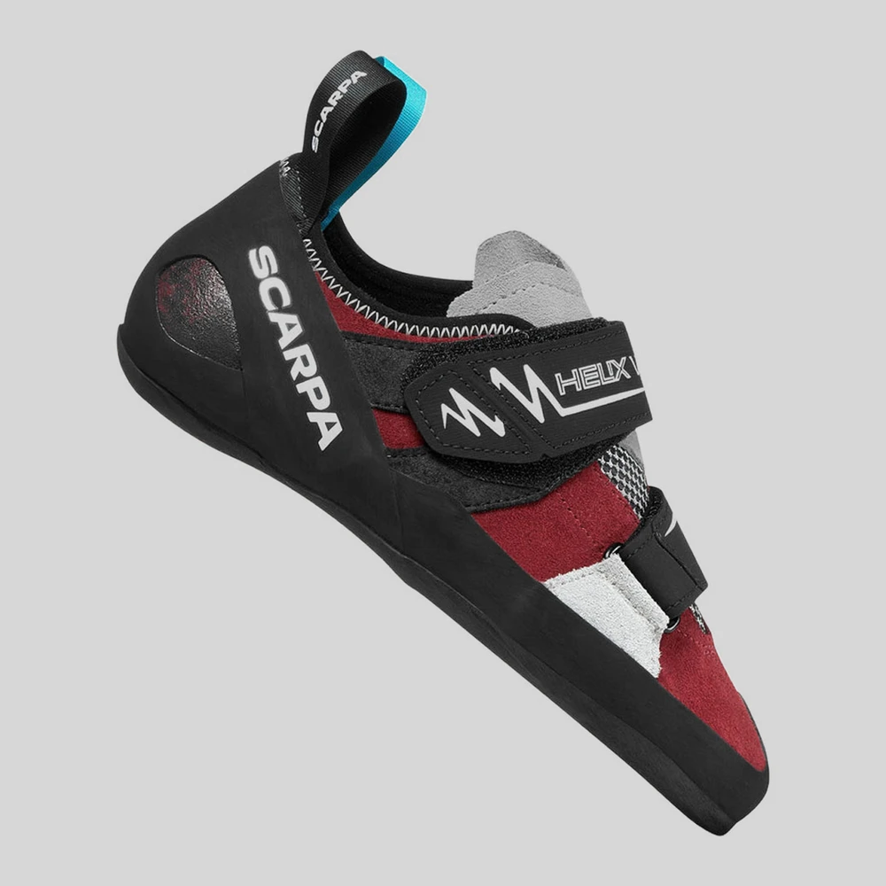 Pies de gato: SCARPA Helix V W Crimson Red/Silver mujer