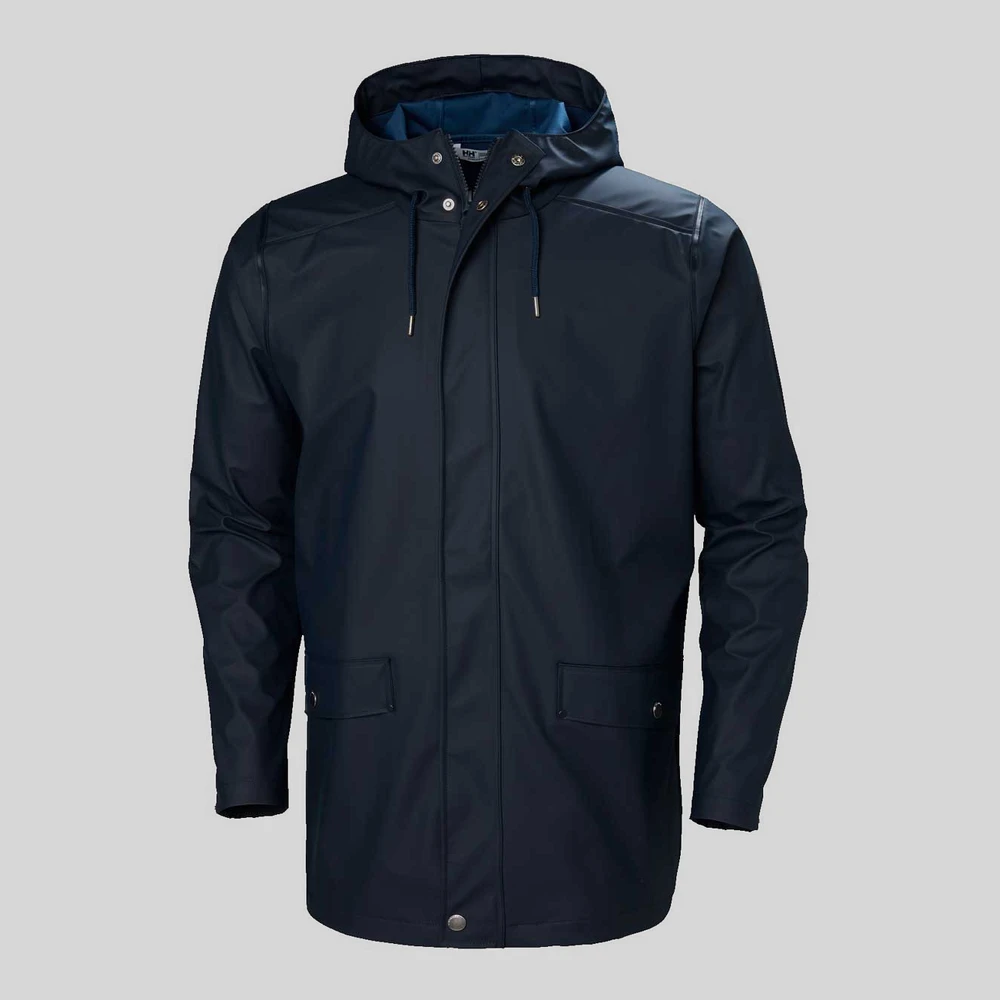 Ropa hombre: Helly Hansen Moss Rain Coat chaqueta impermeable hard shell