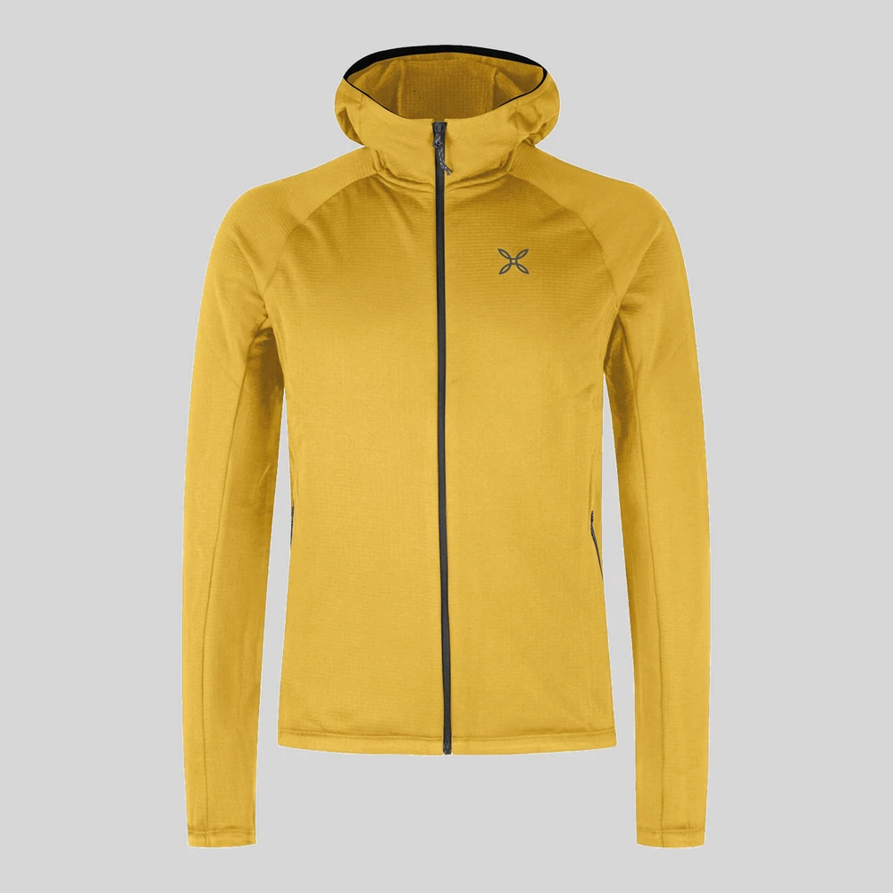 Ropa hombre: Montura Fadis Grid Hooded technical fleece