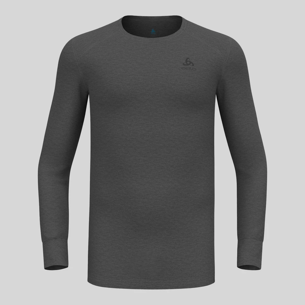 Ropa hombre: Odlo Warm Top L/S Crew Neck camiseta de manga larga