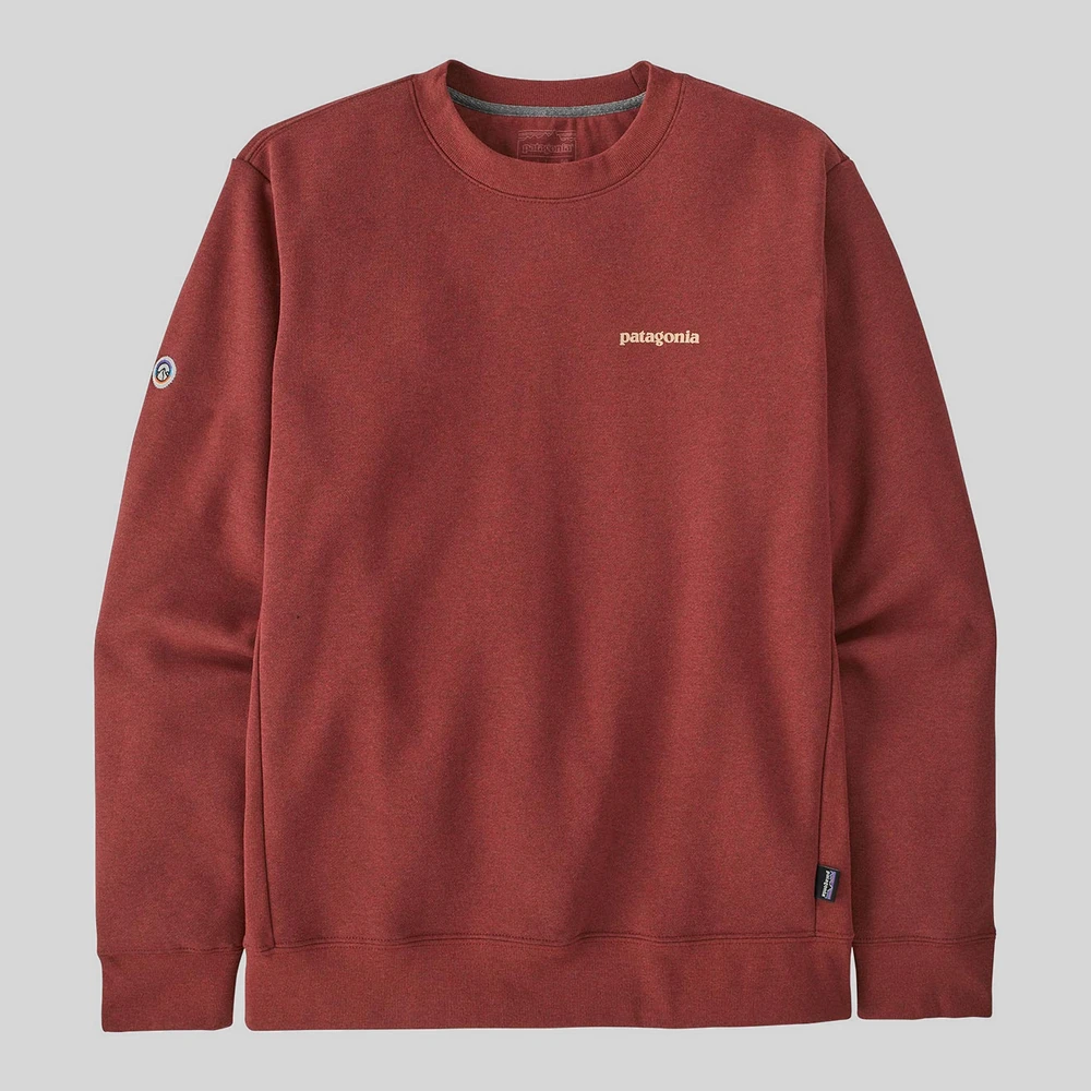 Ropa hombre: Patagonia Fitz Roy Icon Uprisal Crew Sweatshirt sudadera