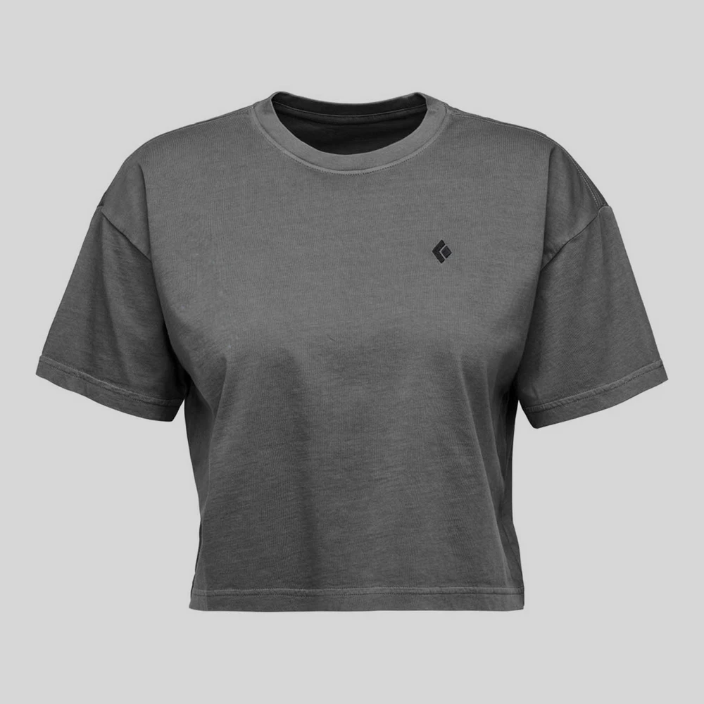 Ropa mujer: Black Diamond W Crop camiseta